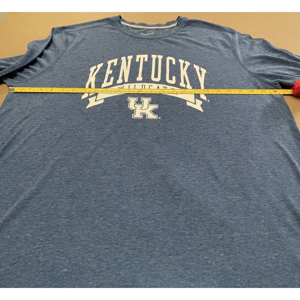 Champion 2XL Kentucky Wildcats Long Sleeve T-Shirt Cotton/Polyester‎ Blend - Picture 9 of 15